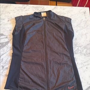 Nike Women's Black Perforated Muscle Tee